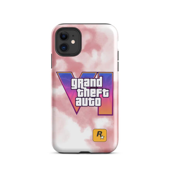 Grand Theft Auto VI Cloudy Logo Tough iPhone® Case product image (47)