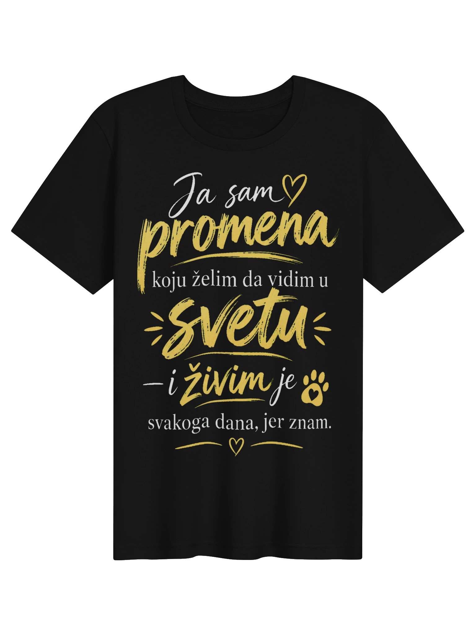 JA SAM PROMENA – Statement T-Shirt | Srpski product image (1)