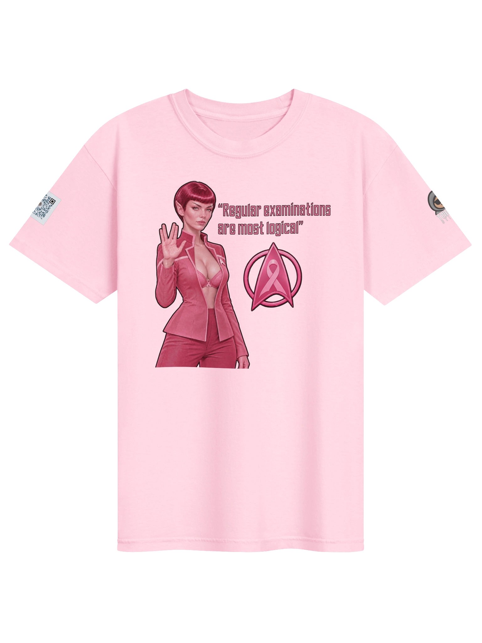 Tribble Stitch Presents: T'Palpable Logic™ Breast Cancer Awareness Comfort Colors® Tee product image (164)