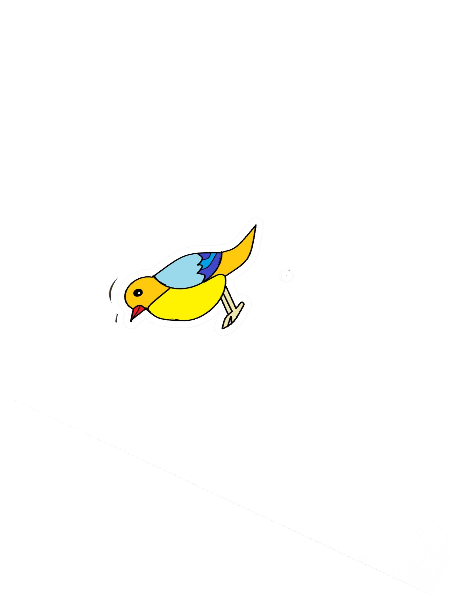 Whimsical Bird Sticker Sheet product image (2)