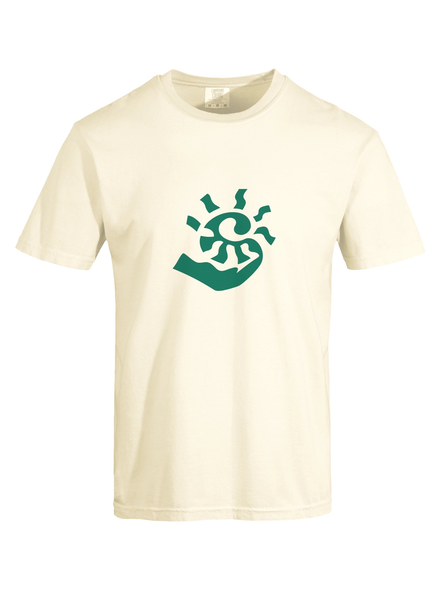 It's Time to LIVE Logo Tee — Natural product image (1)