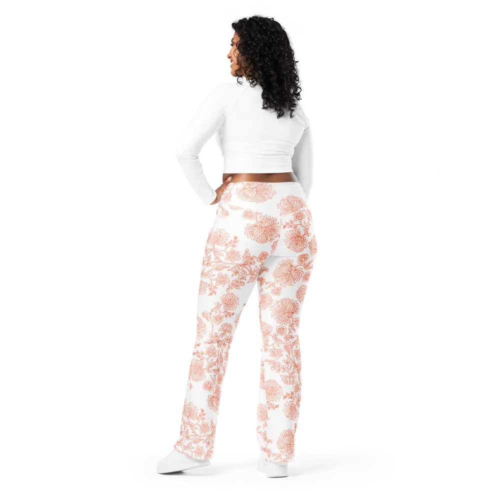Flower pattern Flare Pants product image (5)