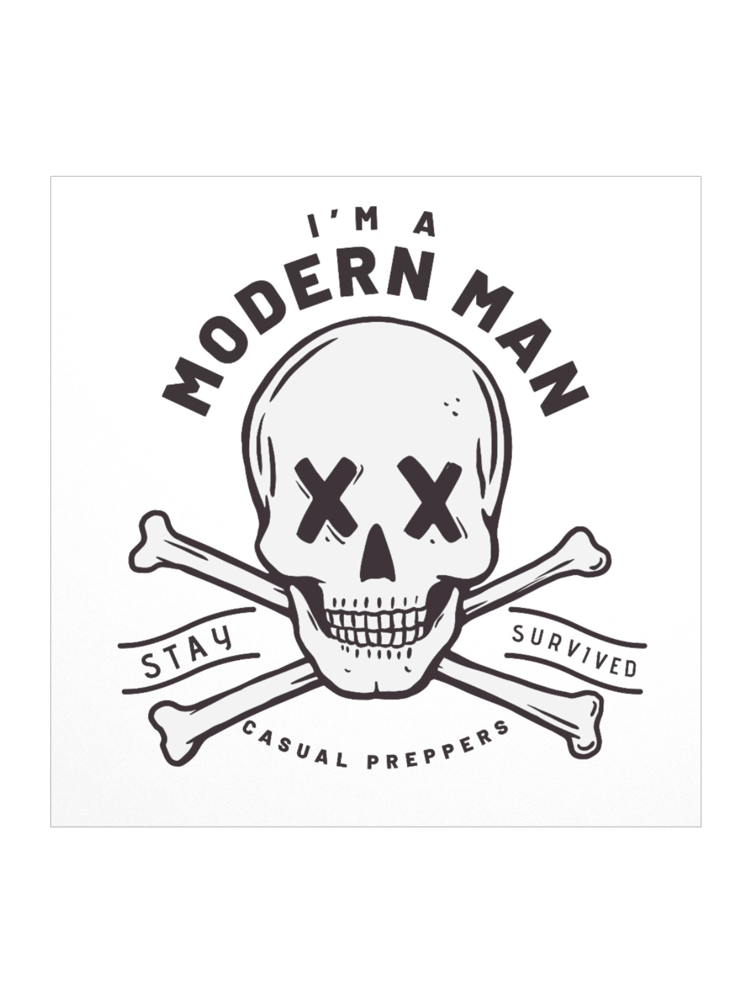 Modern Man Sticker product image (2)