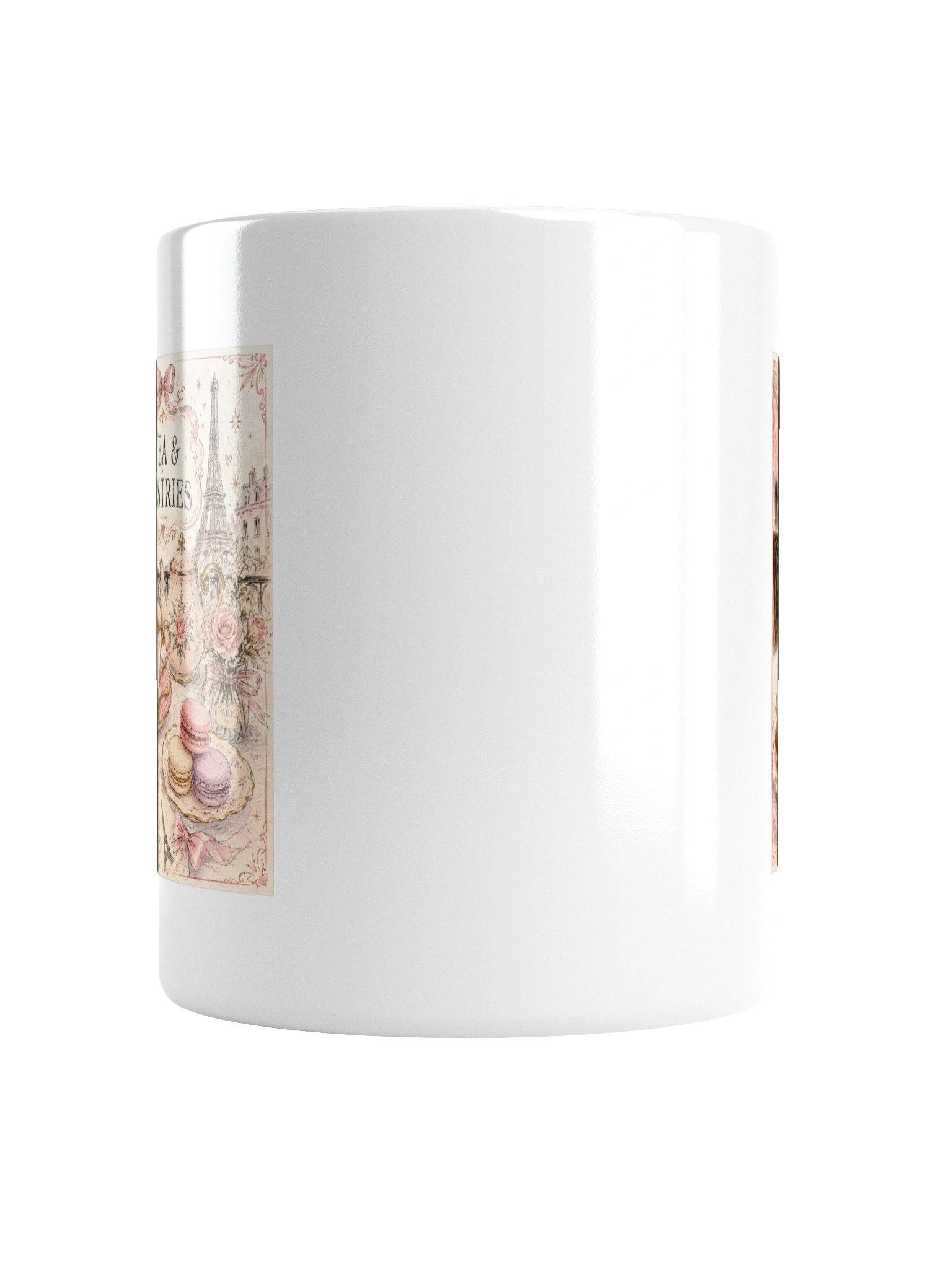 Parisian Tea and Pastries by the Eiffel Tower Ceramic Mug product image (5)