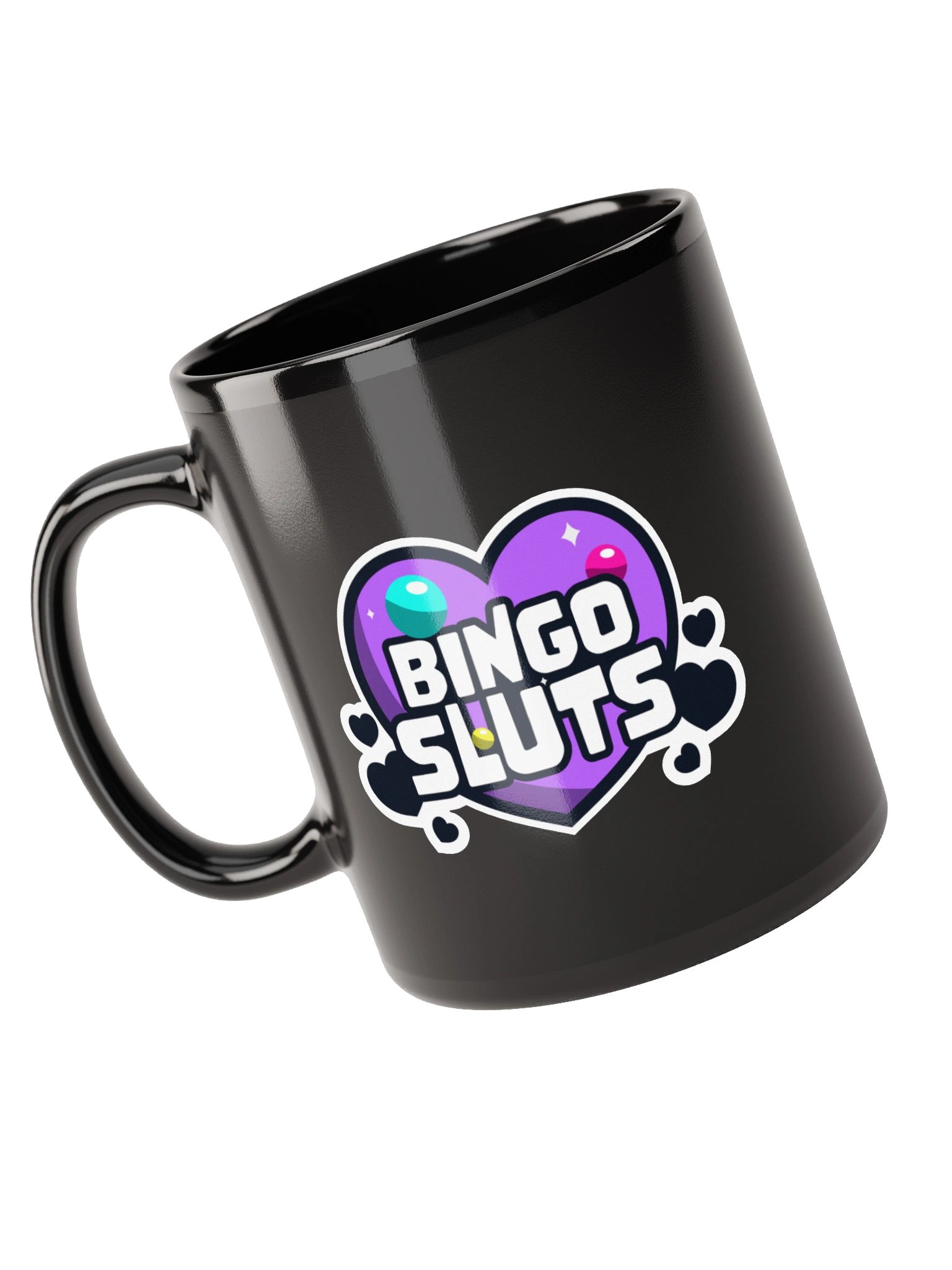 BINGO SLUTS BLACK COFFEE MUG product image (10)