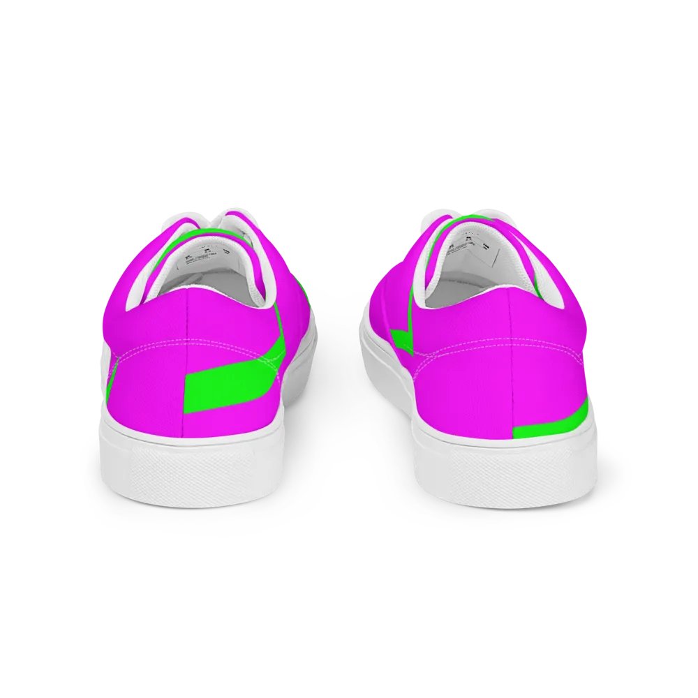 Powerful Pink Lace-Up Shoes product image (6)
