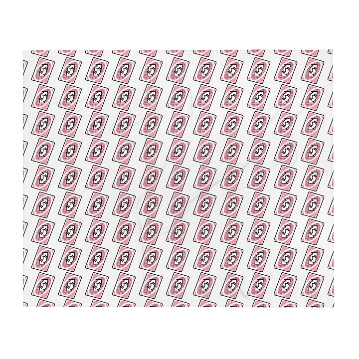 No U Pattern Throw Blanket product image (2)