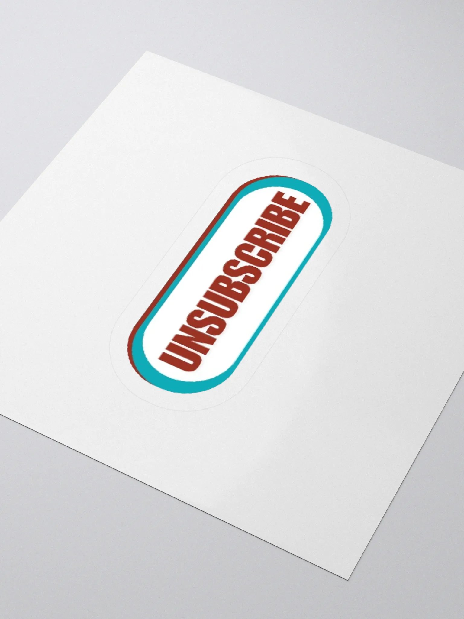 Unsubscribe | Kiss Cut Stickers by Allcolor product image (3)