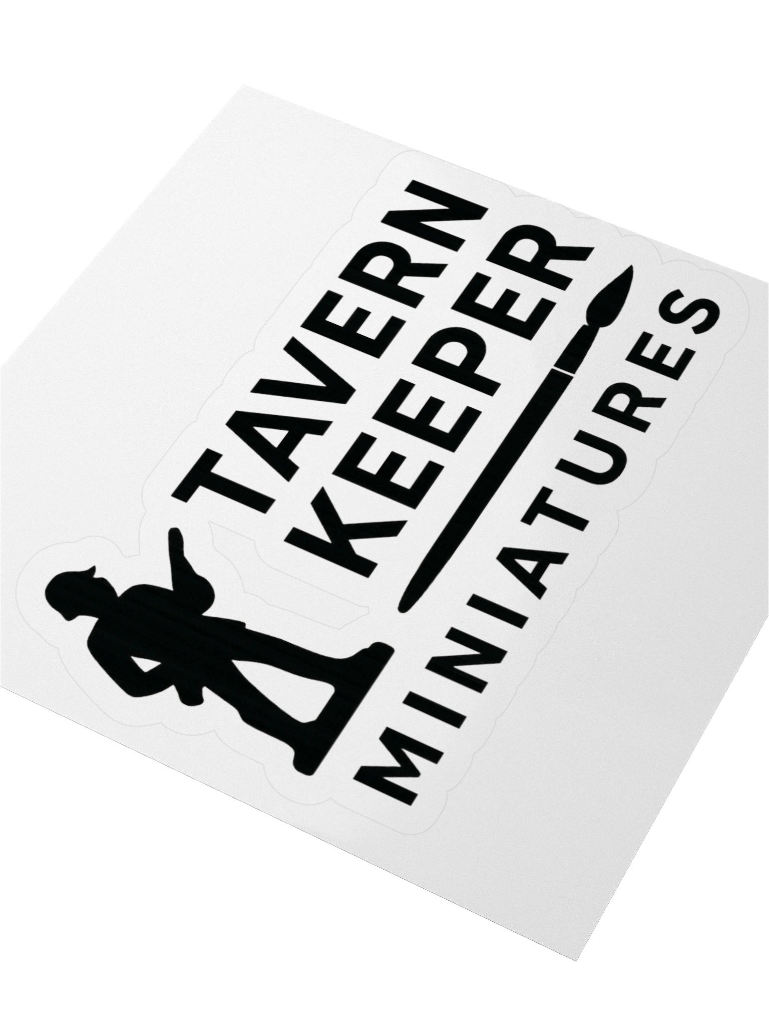 Tavern Keeper Miniatures Logo Sticker product image (3)