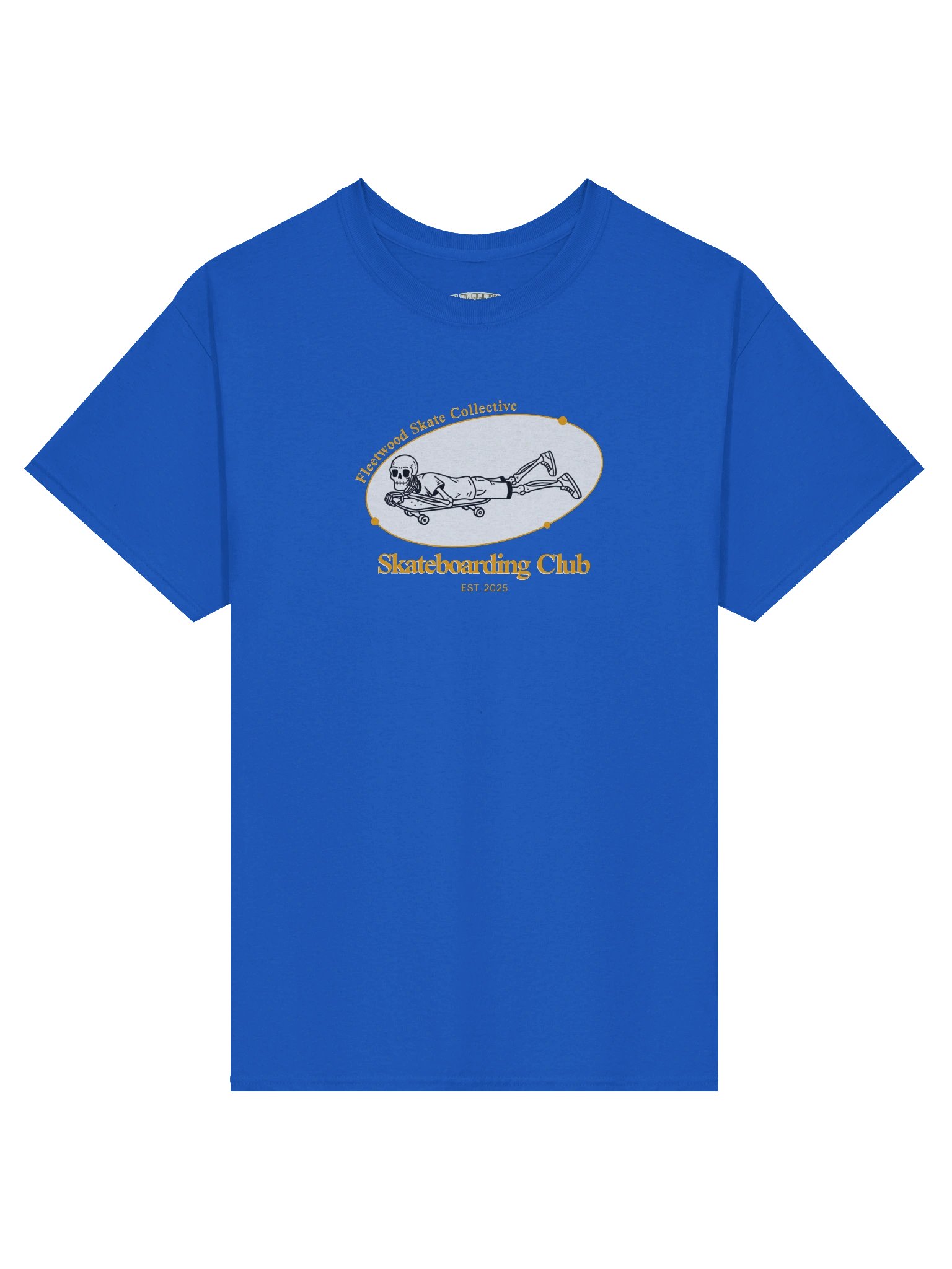 Fleetwood Skate Club Yellow T-Shirt product image (1)