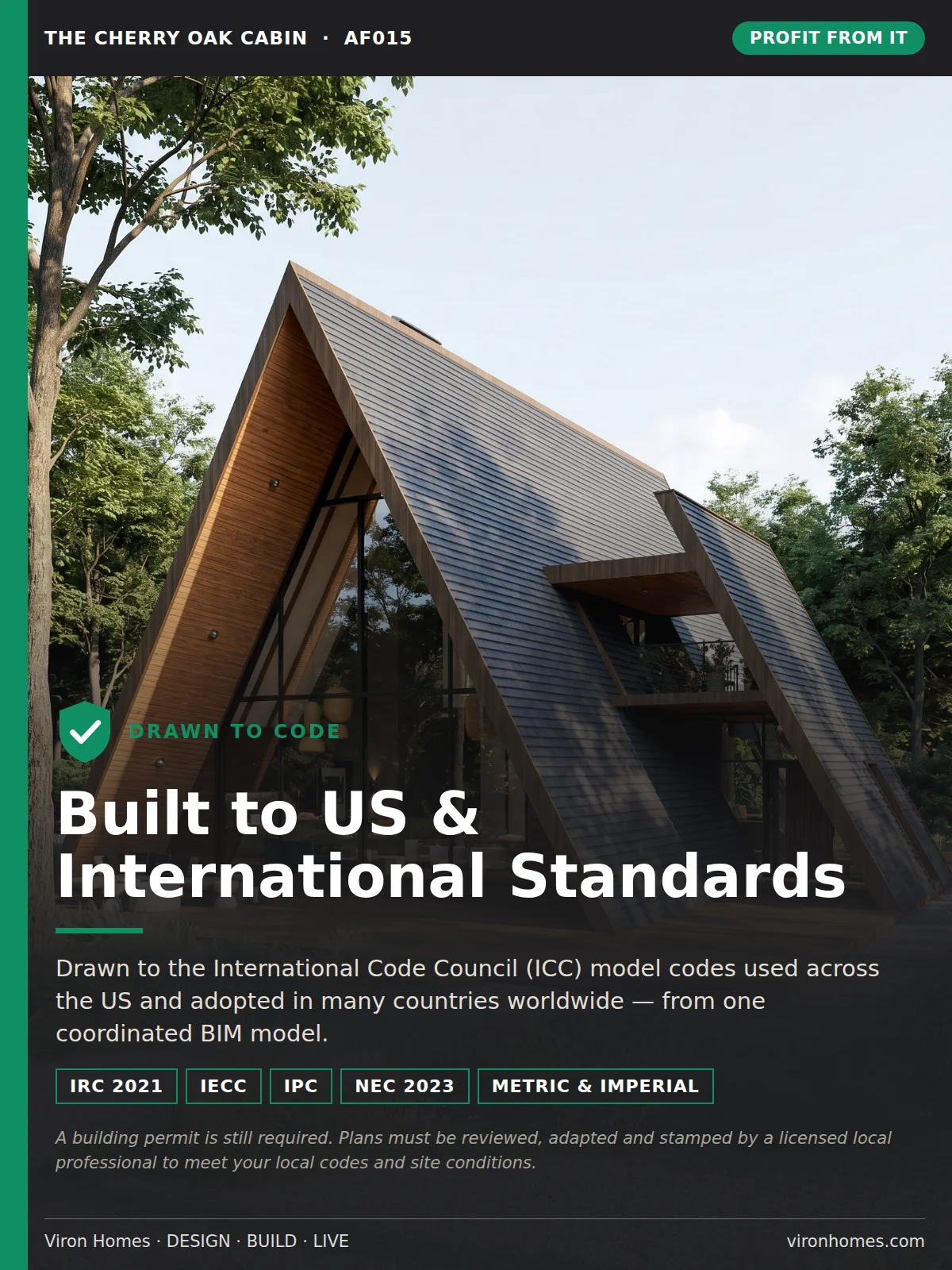 The Cherry Oak Cabin (AF015) – Profit From It Pack | A-Frame Rental Investor Kit + Commercial Licence product image (3)