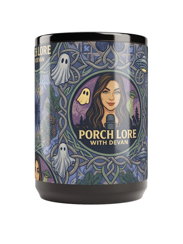 PORCH LORE DEVAN PERIWINKLE MOTH 15oz MUG product image (2)