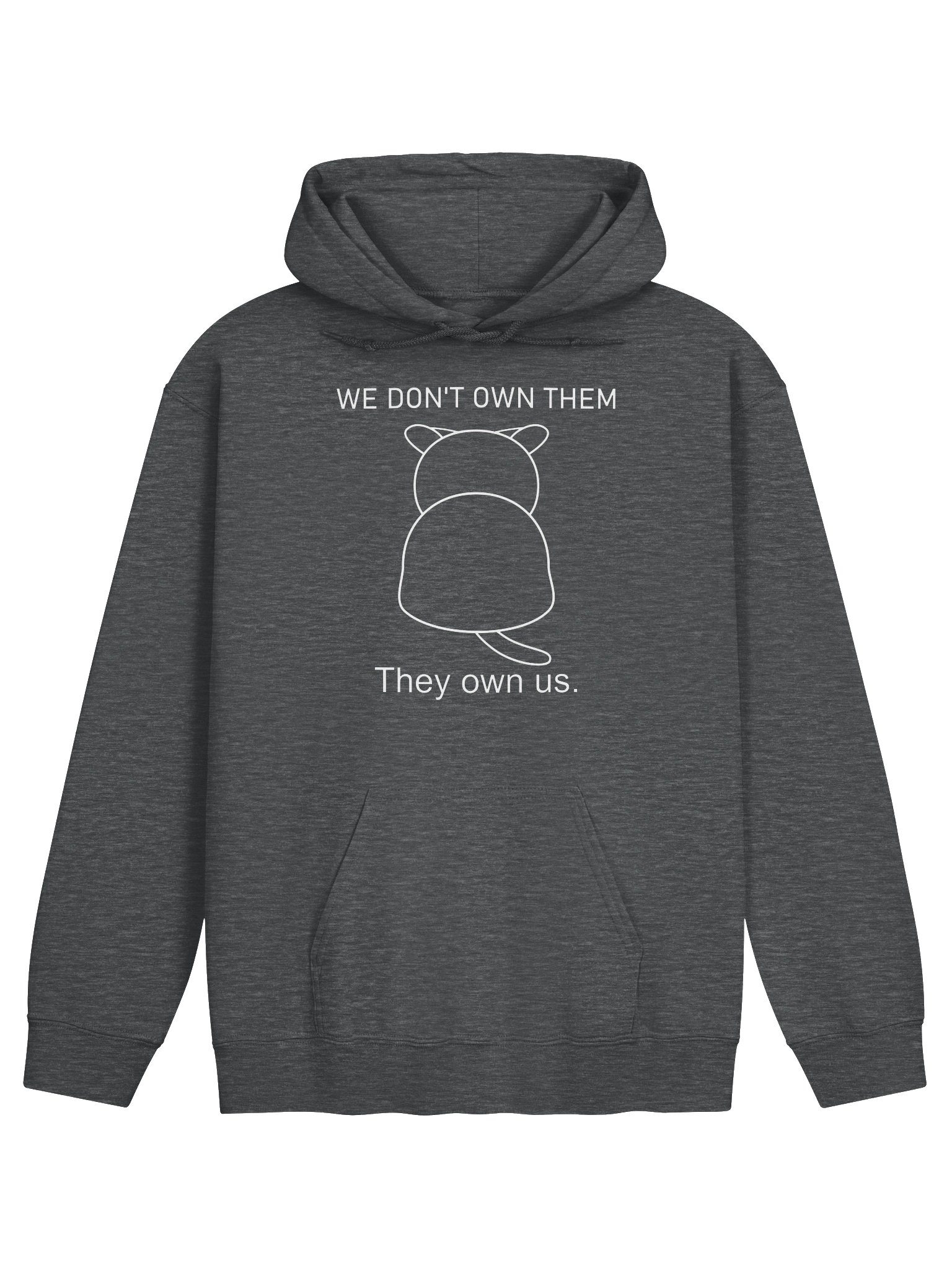 Cats Own Poeple - Unisex Adult Hoodie product image (1)