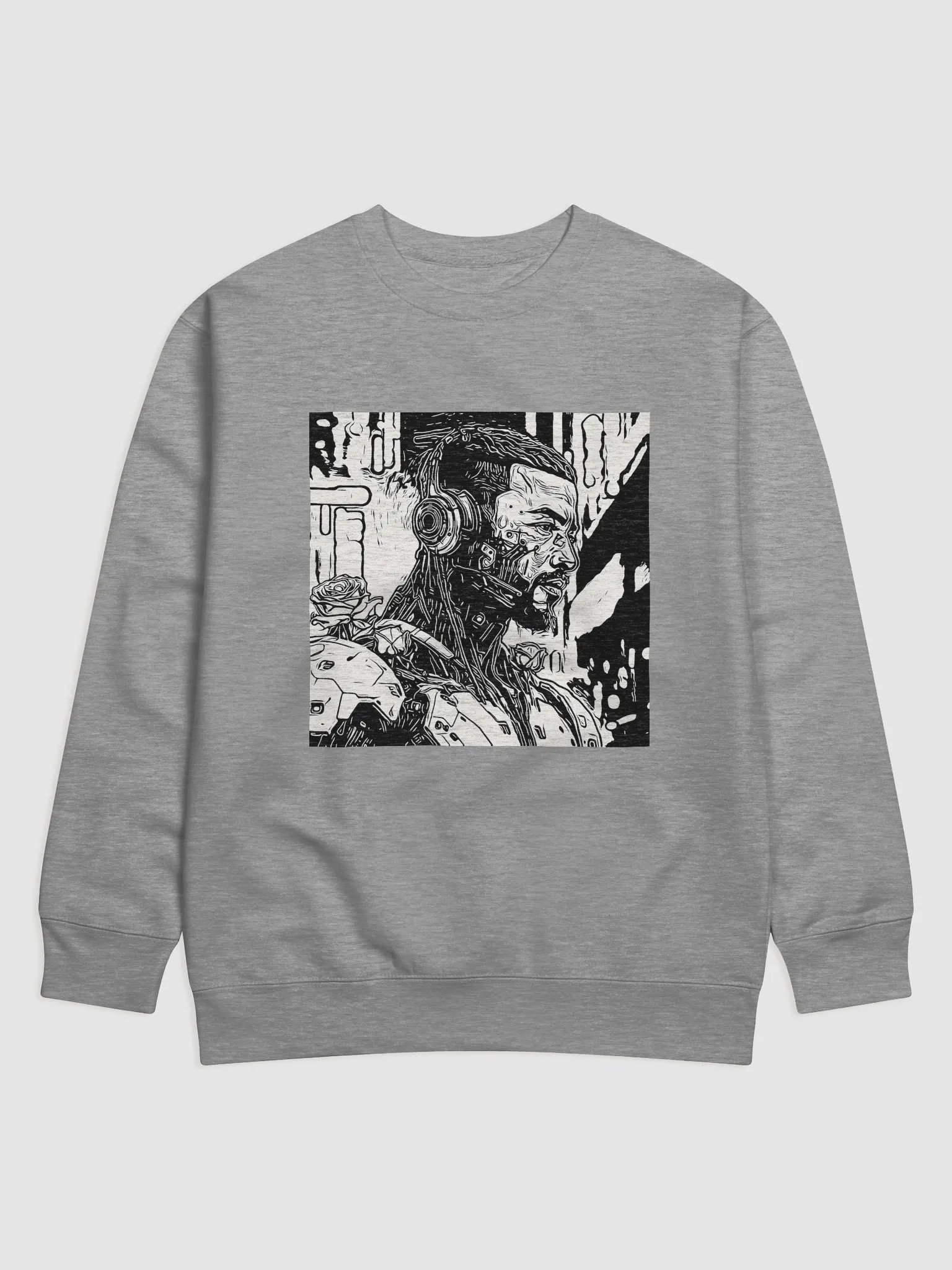 Cyber Serenity Crewneck - Crewneck Sweatshirt product image (3)