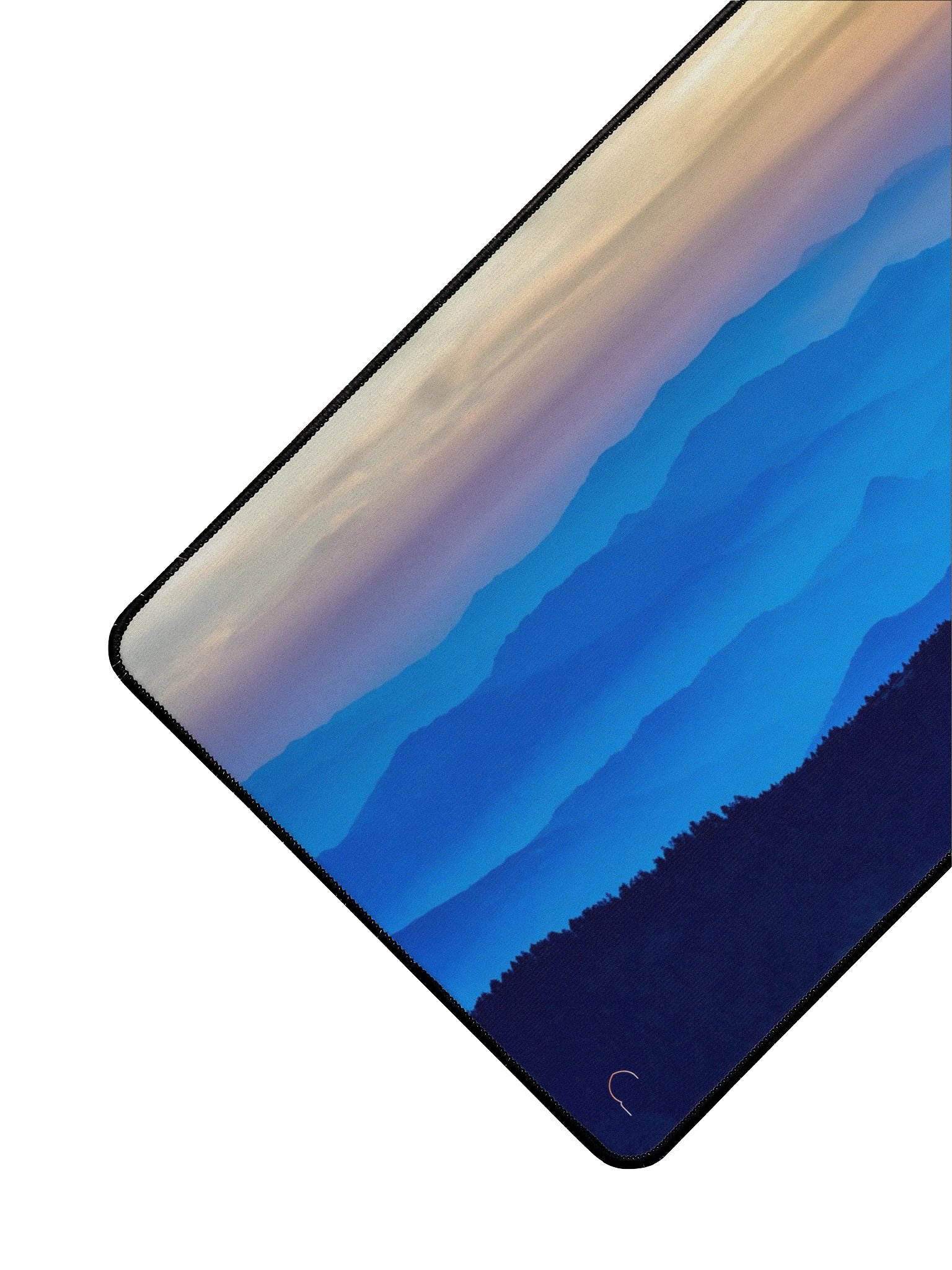 Dreamscape Blue™ Extended Desk Mat product image (3)