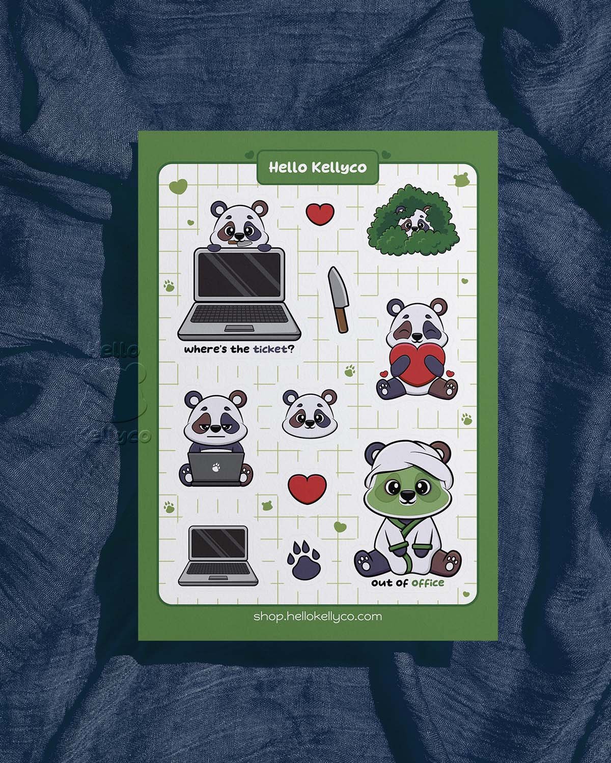 Work Day Chaos - Sticker Sheet product image (4)