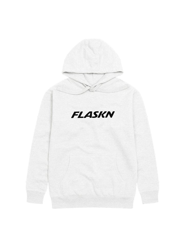 Flaskn hoodie (black logo) product image (1)