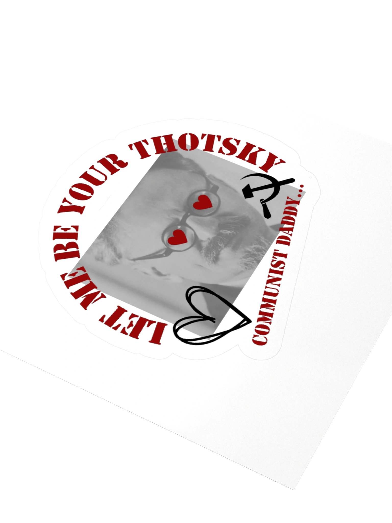 Let Me Be Your Thotsky Kisscut Sticker product image (3)