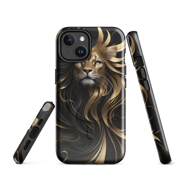 MagSafe® Tough Case for iPhone – The golden Lion product image (2)