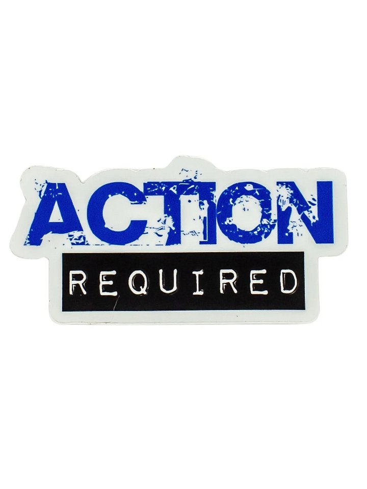 Action Required Sticker product image (1)