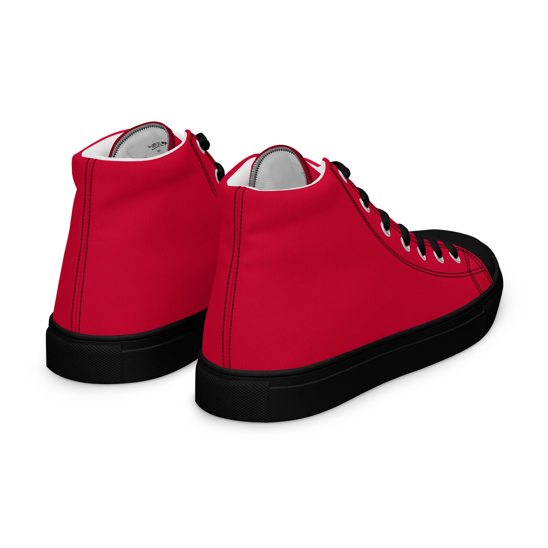 WORK YOUR DOG — Retro Graphic Women's High-Top Sneakers product image (7)
