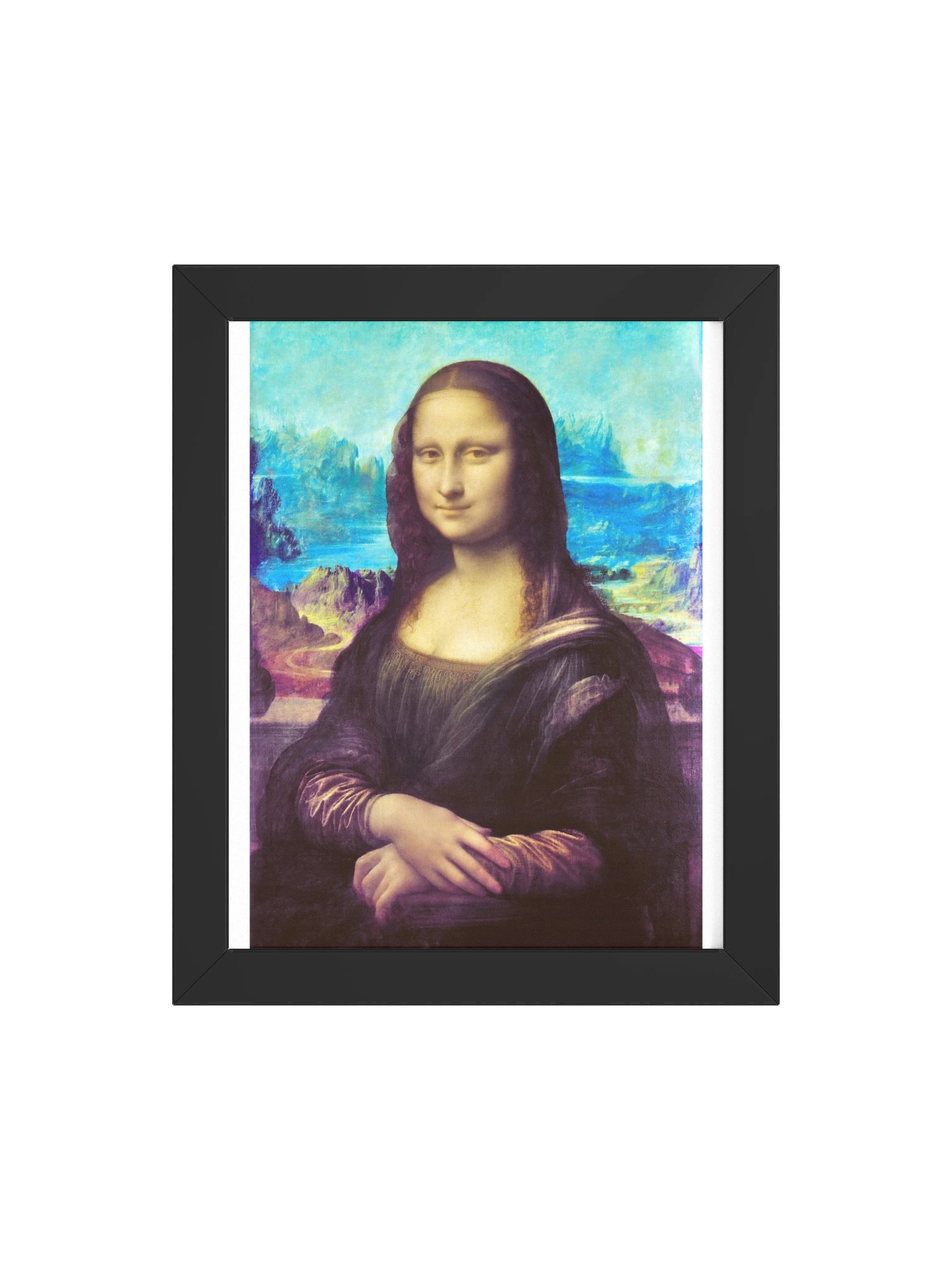 Mona Lisa — Small Framed Matte Poster product image (8)