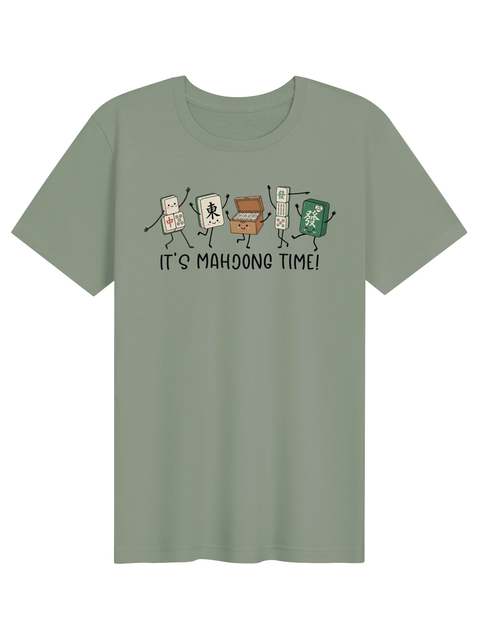 It’s Mahjong Time! T-Shirt | Cute Mahjong Game Night Tee product image (6)