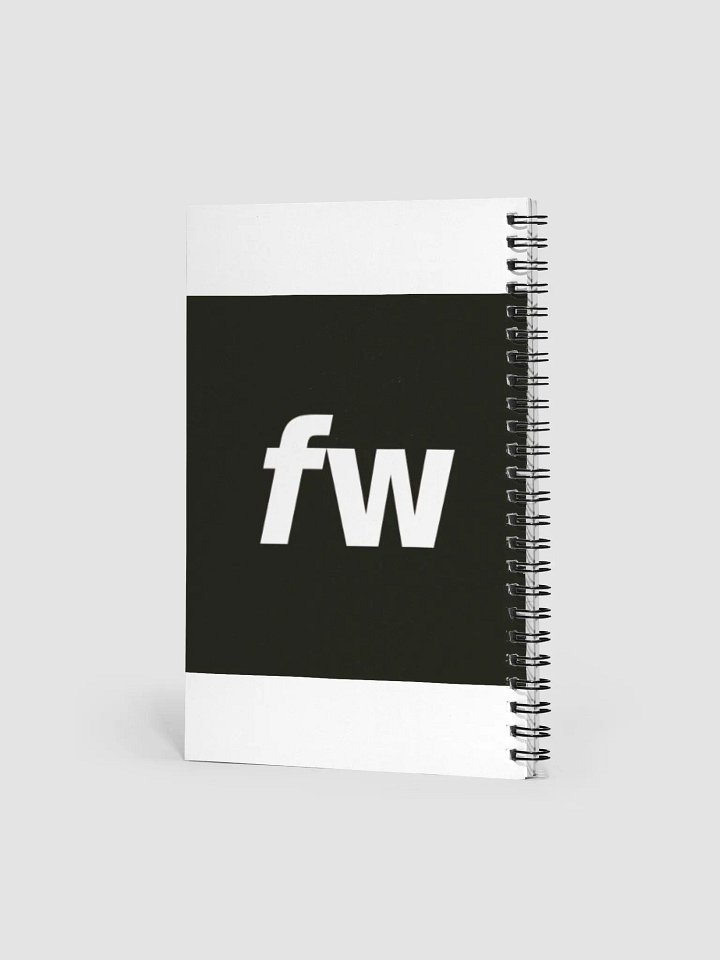fW Logo Spiral Notebook product image (2)