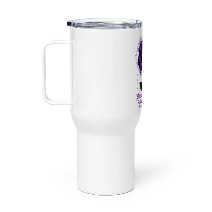 Neon Gothic Rose Travel Mug product image (1)
