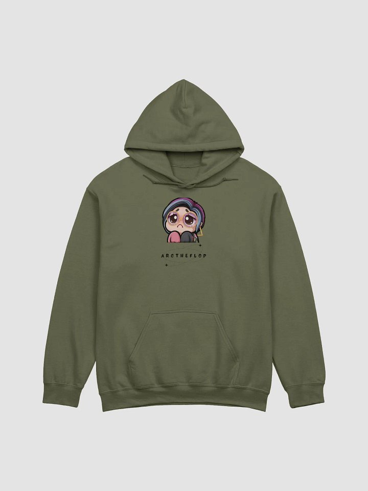 arc yui beg green hoodie product image (1)