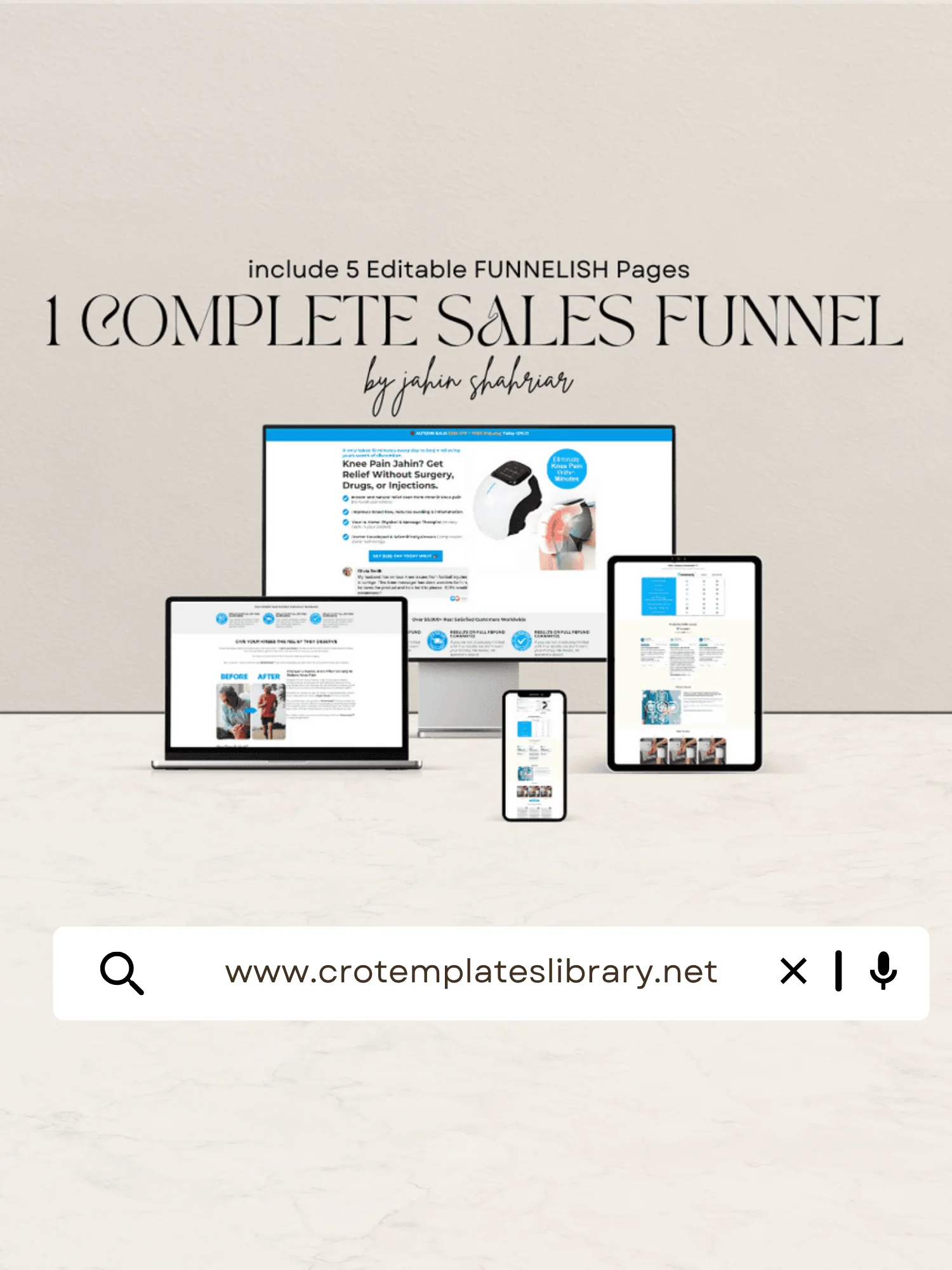 1 High Converting Funnelish Sales Funnel Template product image (1)