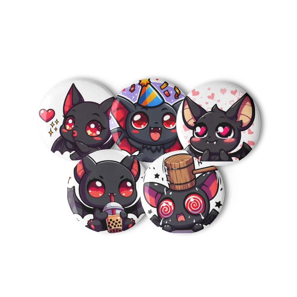 Bat Emote Pins product image (3)