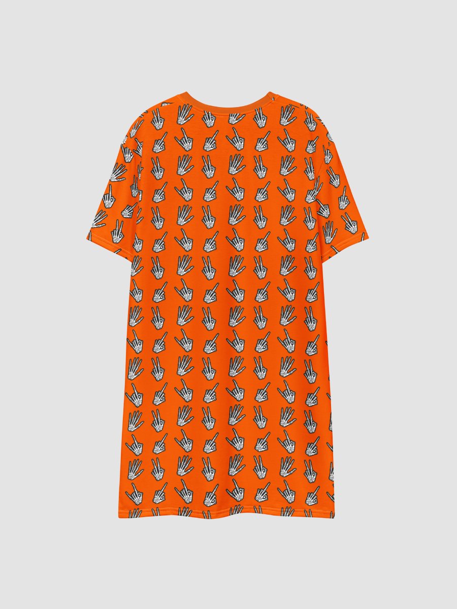 Bone Zone pattern t-shirt dress product image (5)