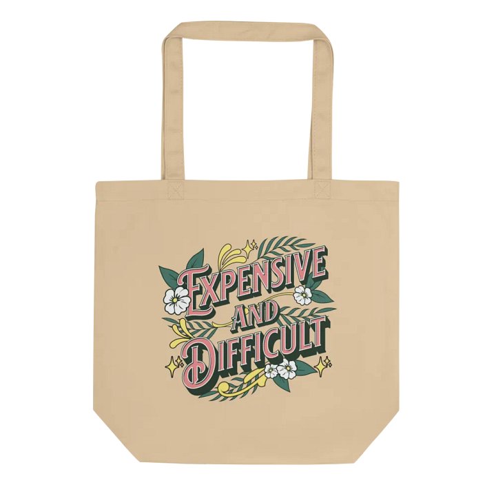 Expensive And Difficult Eco Tote product image (1)