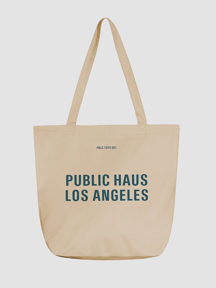 PUBLIC HAUS TOTE BAG 001 (CANVAS) product image (1)