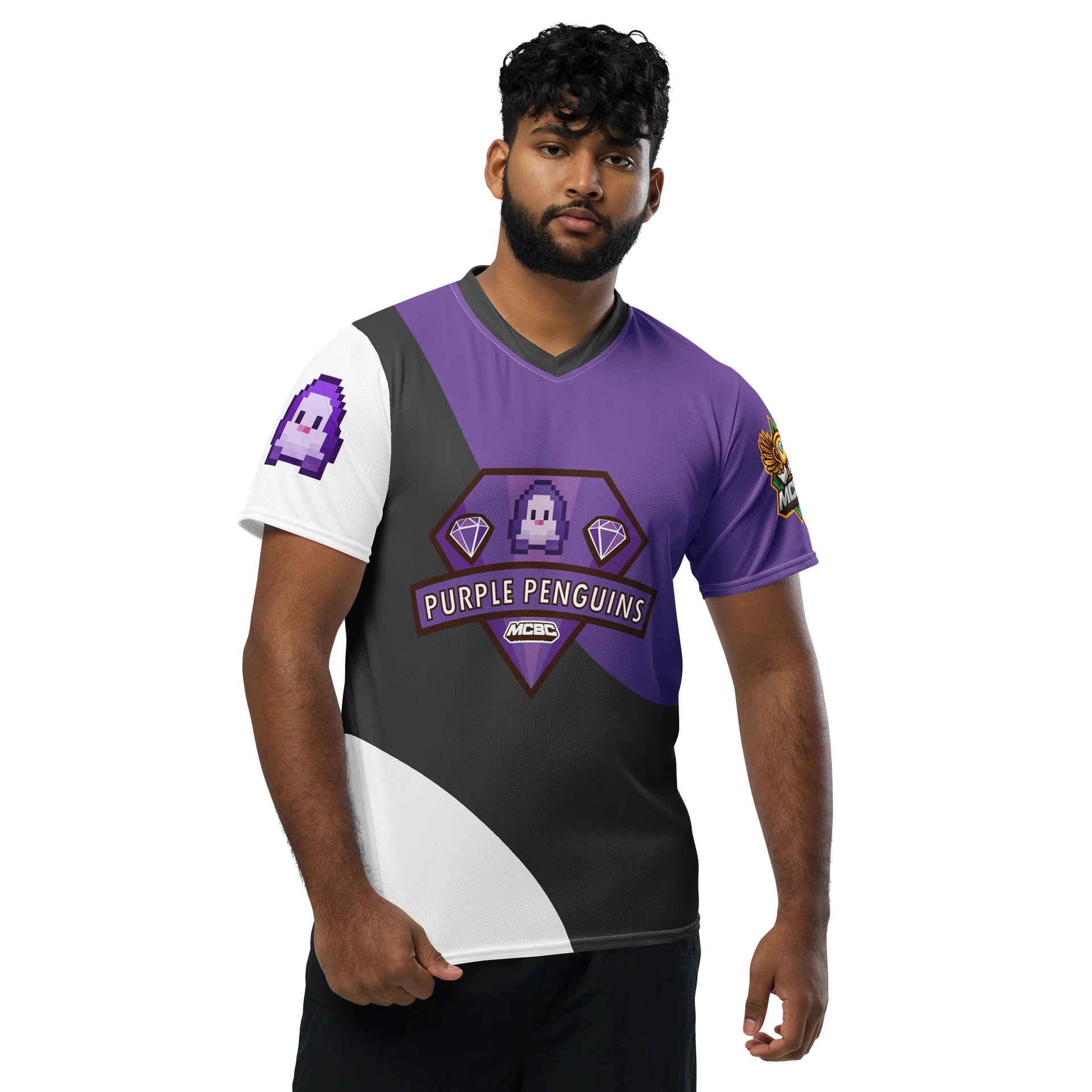Purple Penguins Team Jersey product image (1)