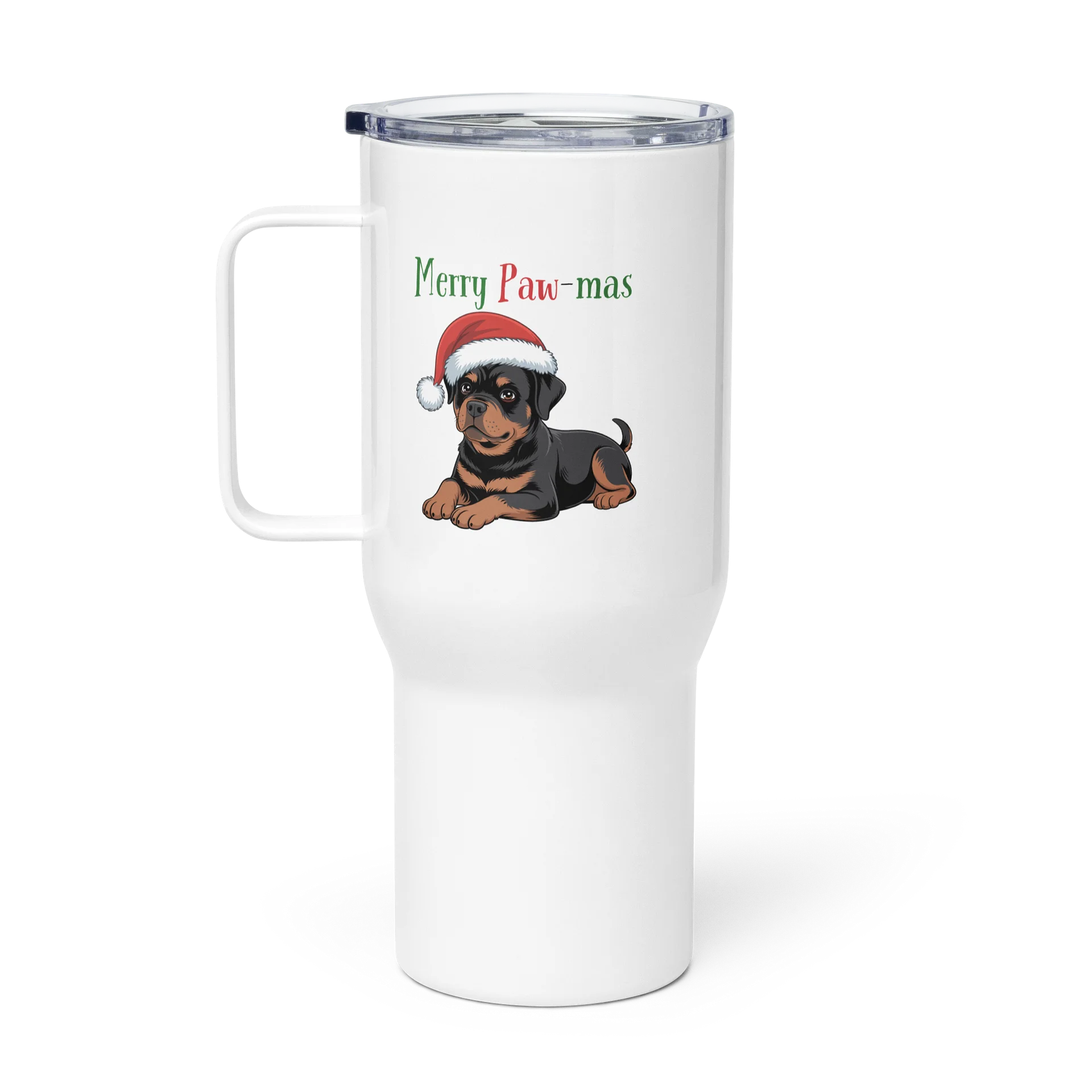 Christmas Rottweiler Travel Mug product image (1)
