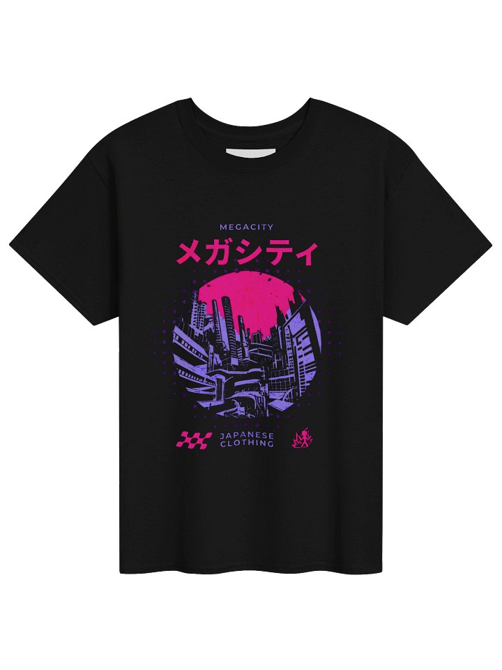 Megacity Cyberpunk Graphic T-Shirt product image (1)