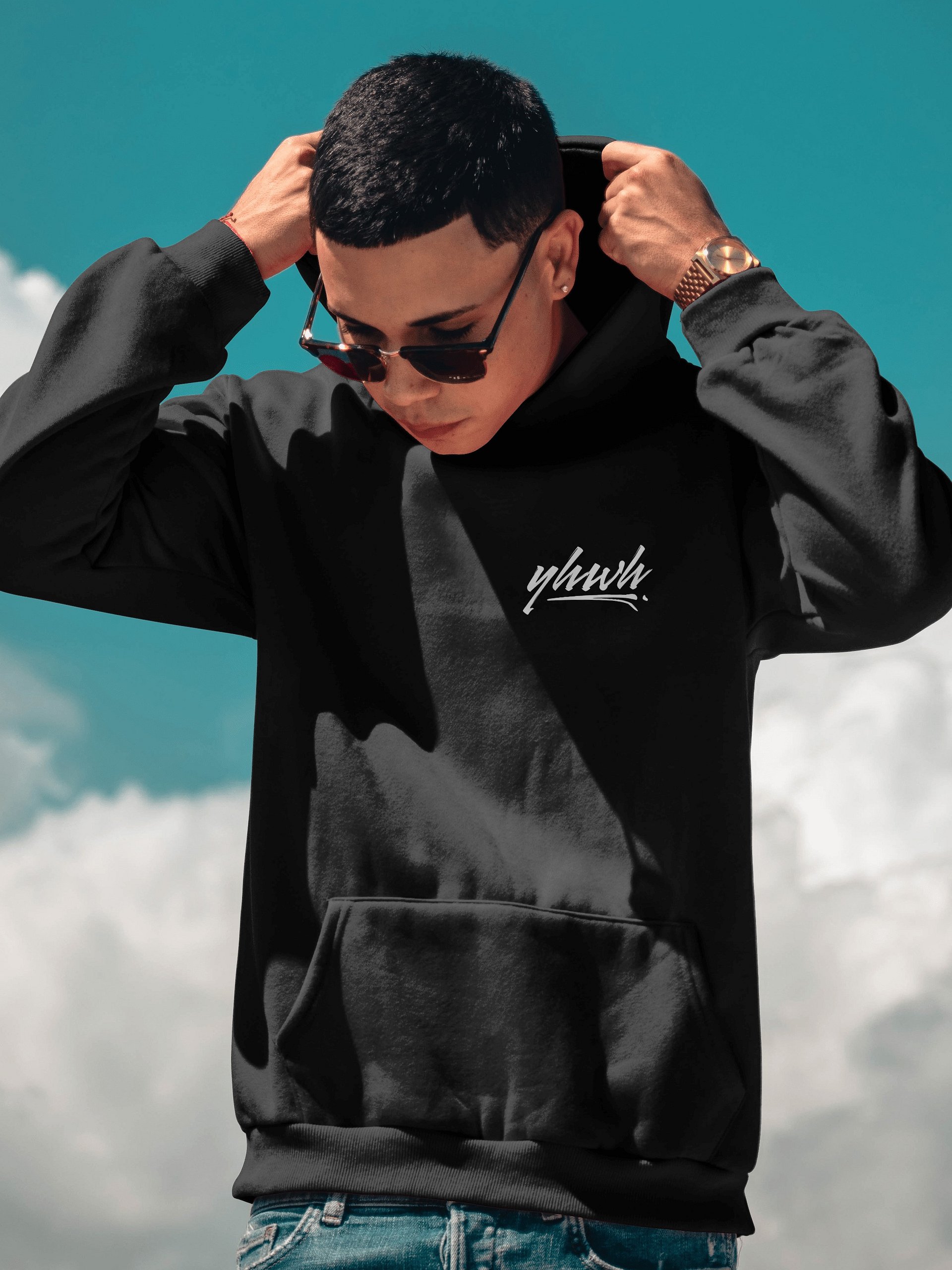 YHWH - Embroidered Hoodie product image (1)