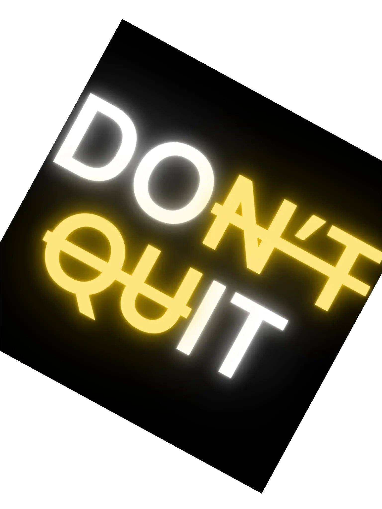 Don't Quit Stickers product image (3)