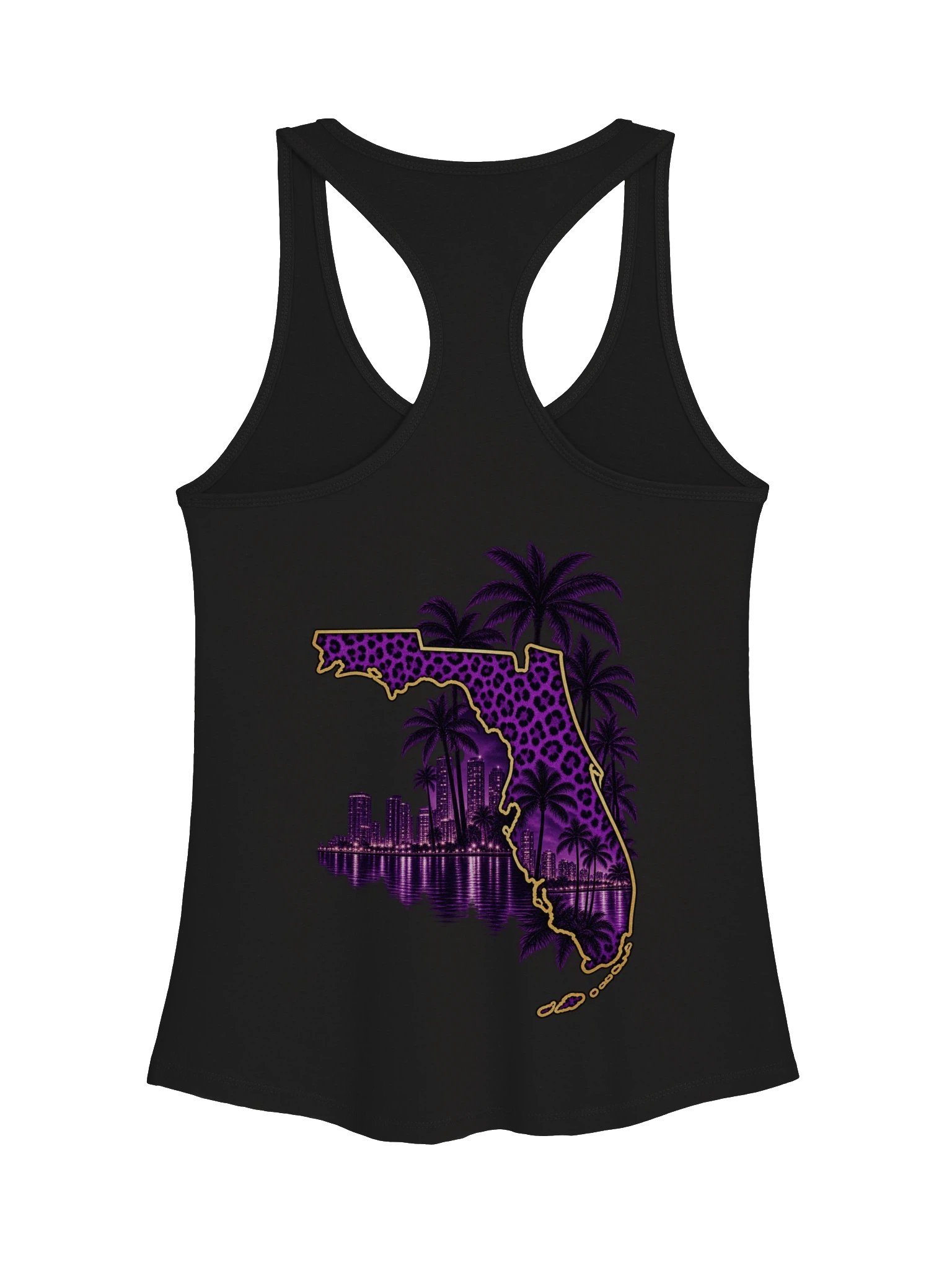 BOOTLEG Women's Purple Leopard Tank product image (2)