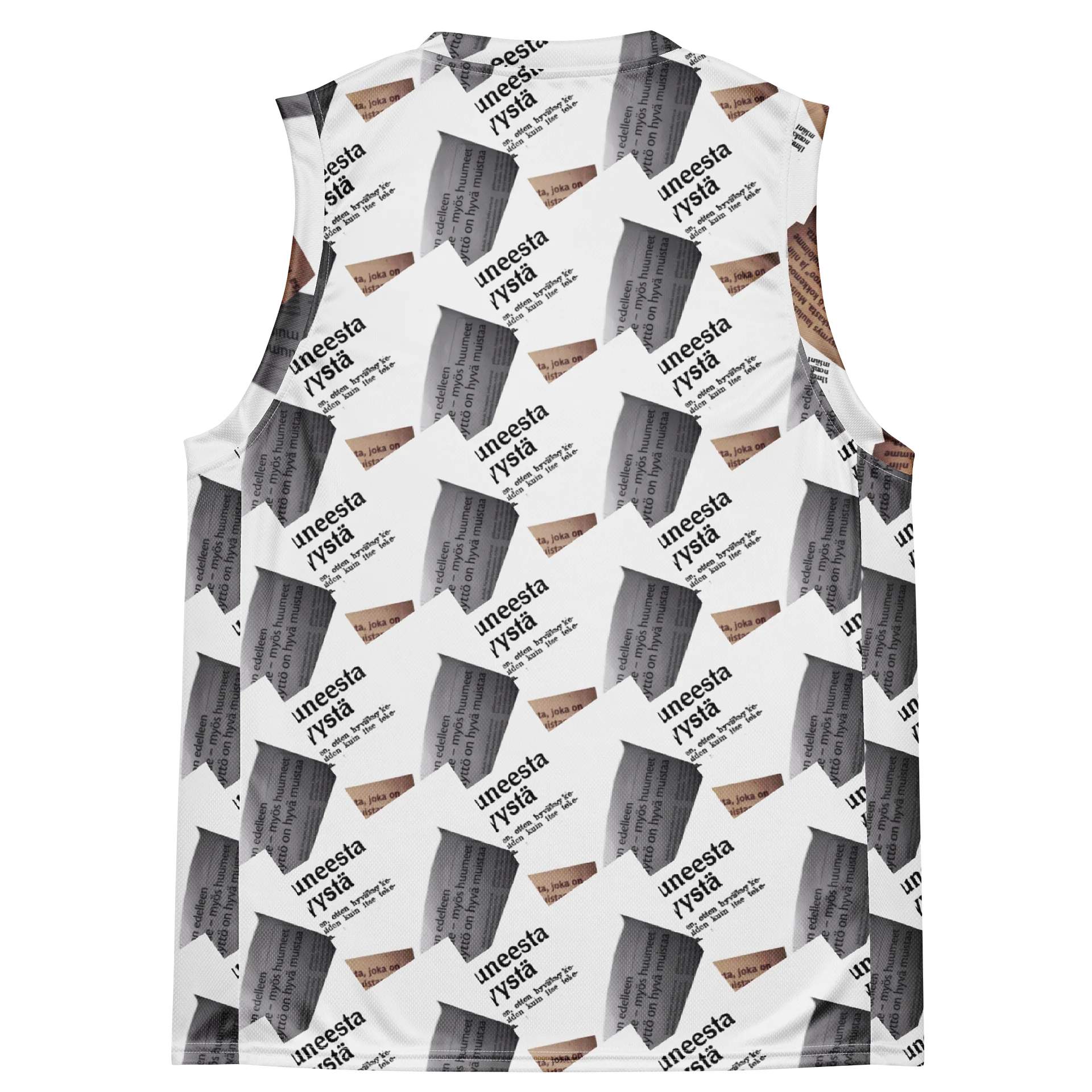 Newspaper weirdo basketball Jersey product image (4)