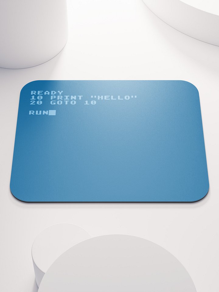Mouse Pad "GOTO 10" product image (1)