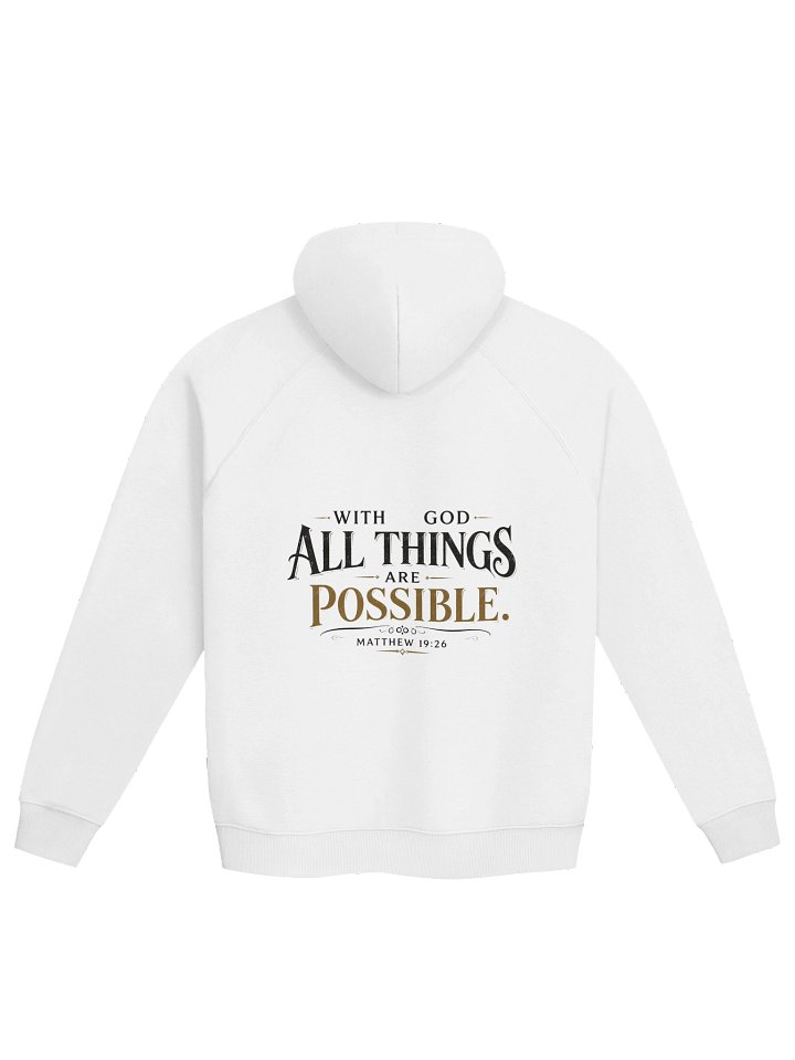 Radiant Cross Emblem Eco Raglan Hoodie product image (2)