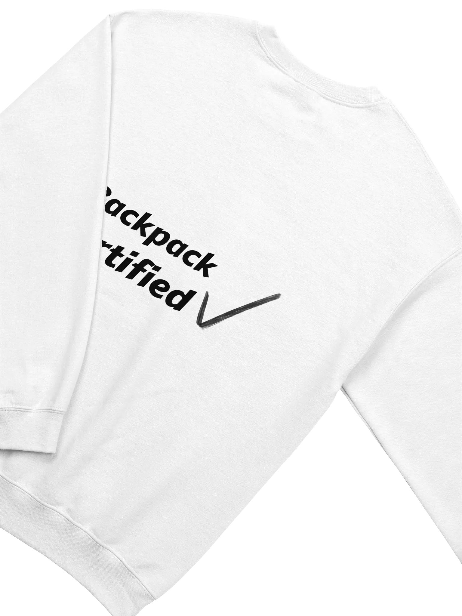Backpack Certified Sweater White product image (4)