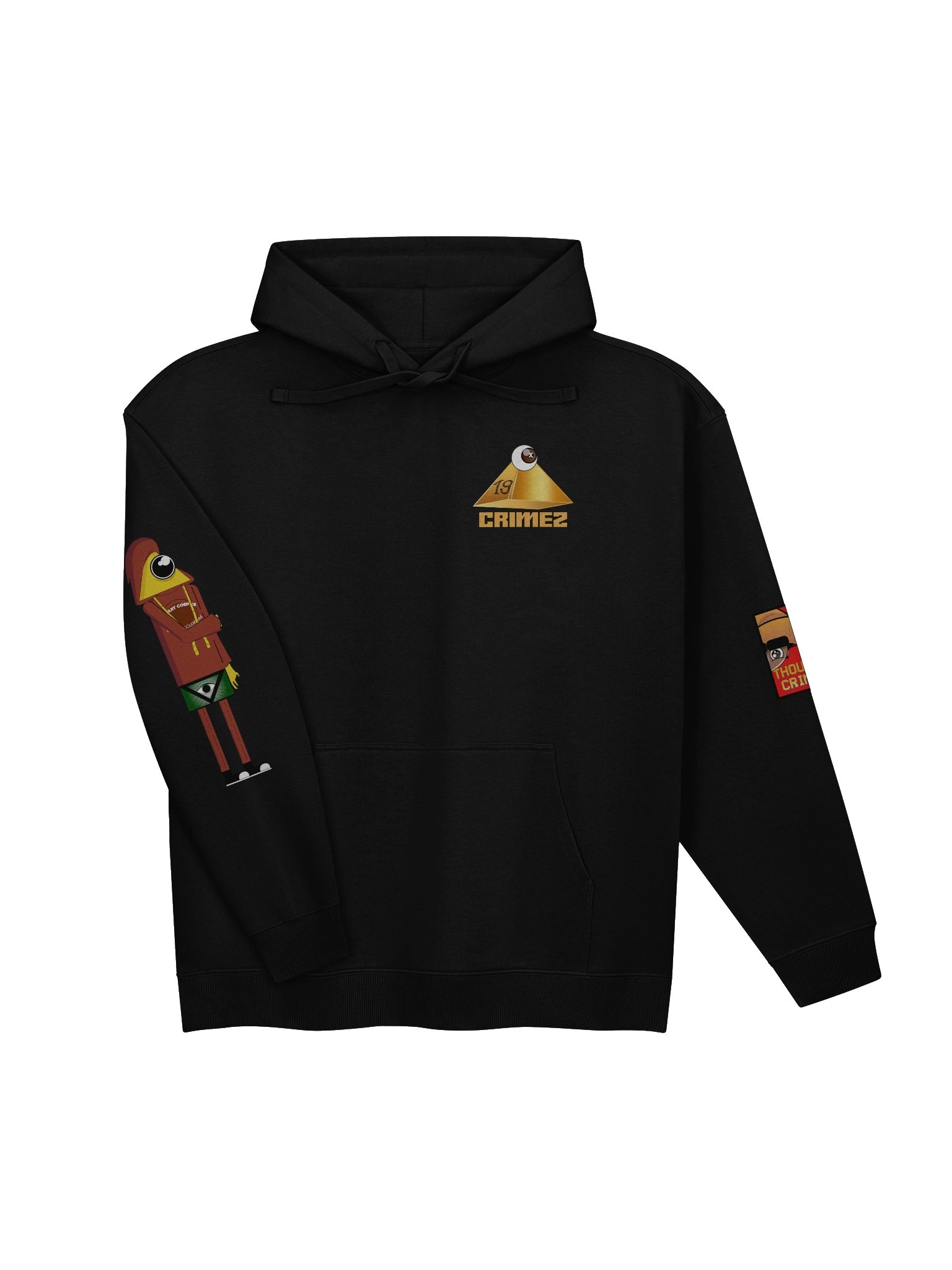 ORDO INVESTIGATES ILLUMINATI Organic Relaxed Hoodie product image (10)