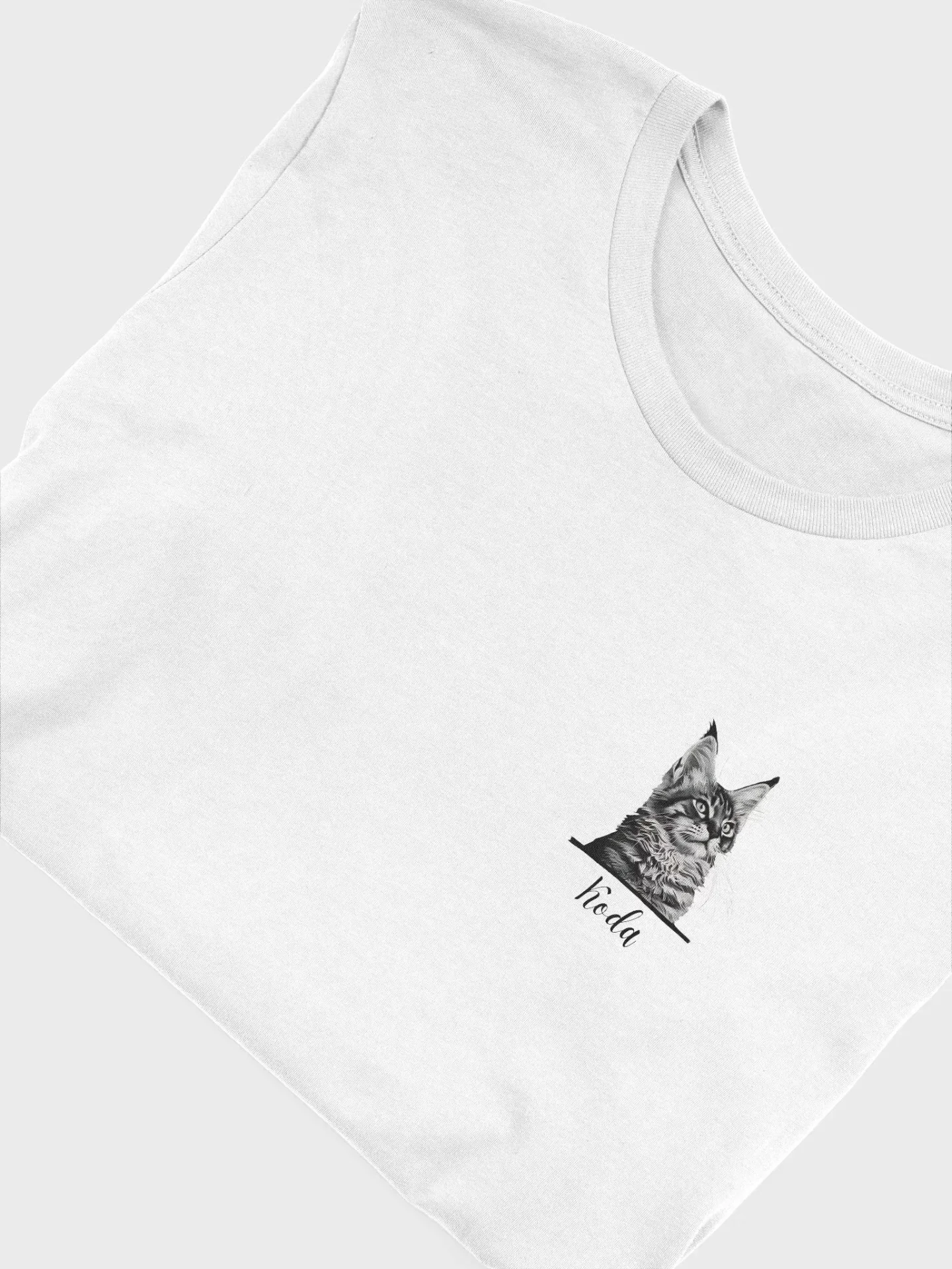 Custom Minimalist Left Chest Oil Painting Pet Portrait T-Shirt product image (26)