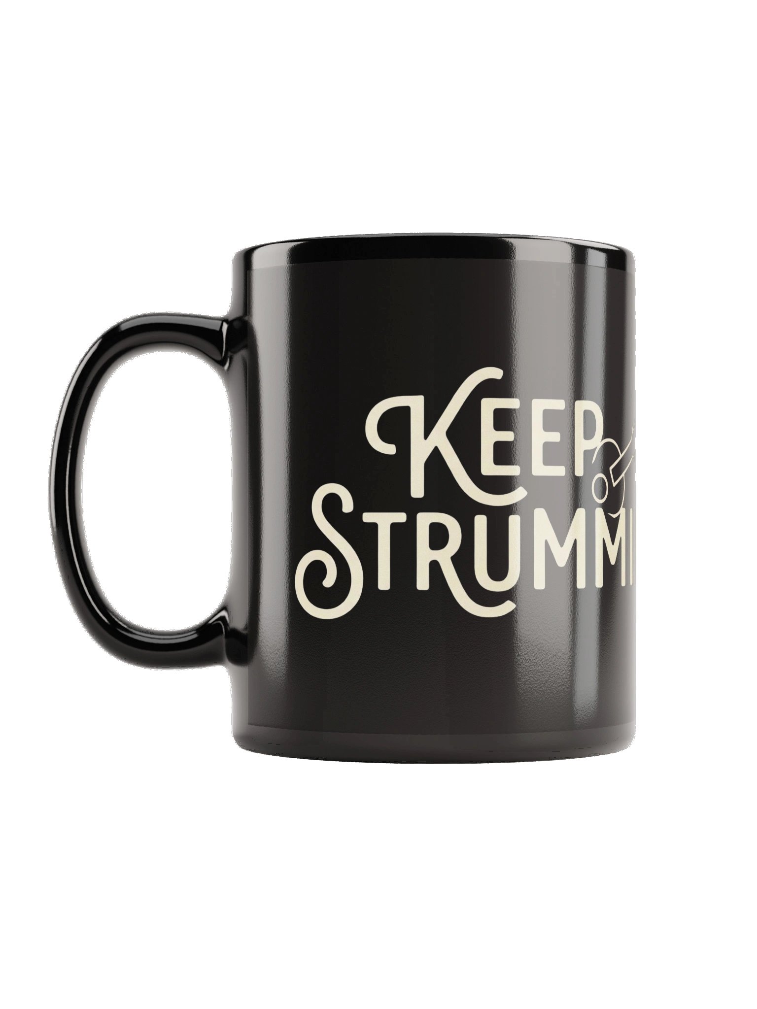 Keep Strumming Ukulele Mug product image (1)