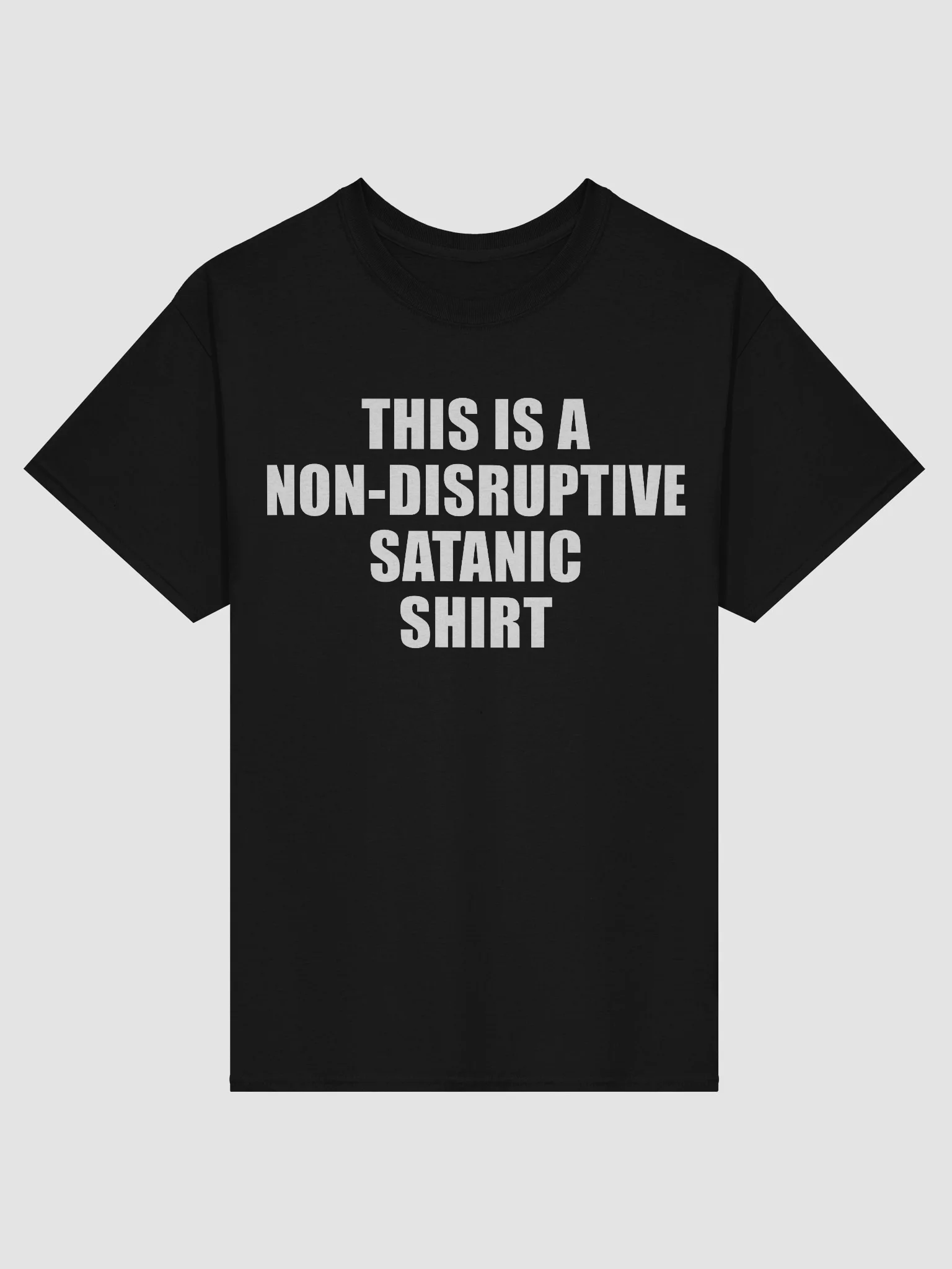Non-Disruptive Satanist - Shirt product image (3)
