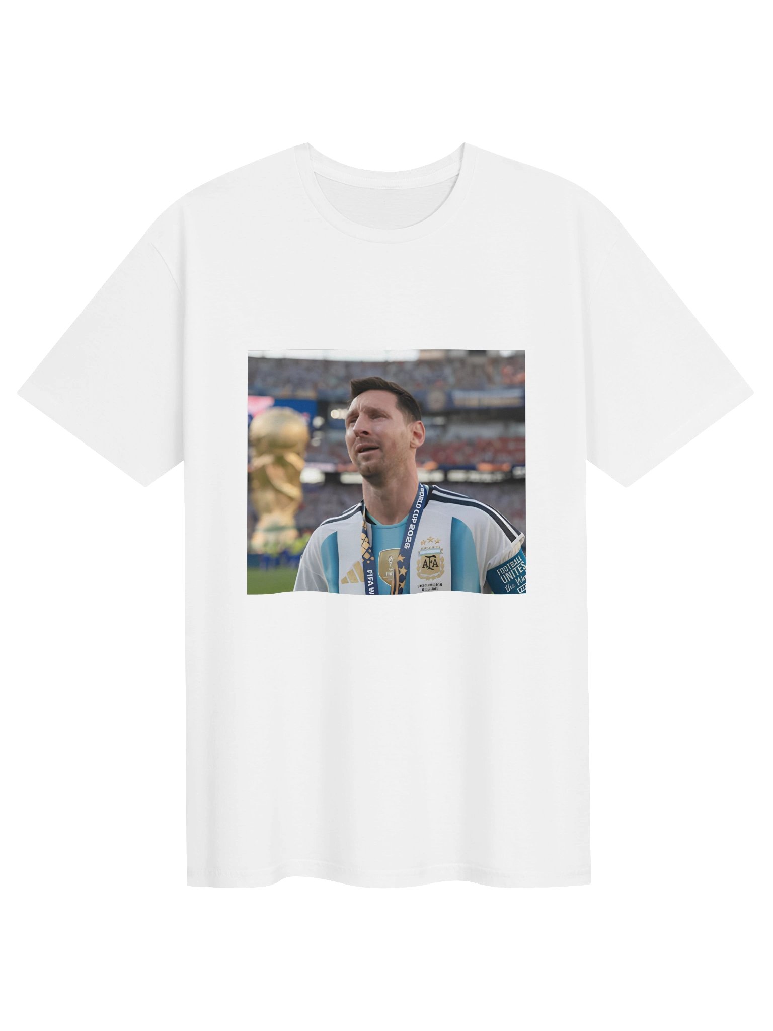 Lionel Messi Crying After 2026 World Cup Final Shirt product image (2)